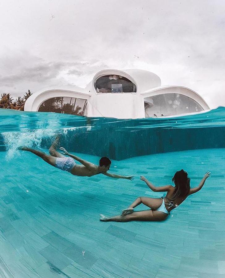 The Cloud Beachfront Villa Tabanan Esterno foto
